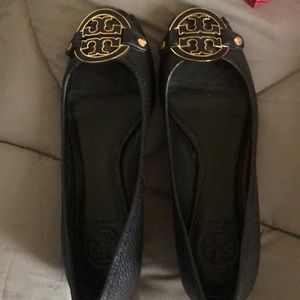 Tory Burch wedge open toe shoes